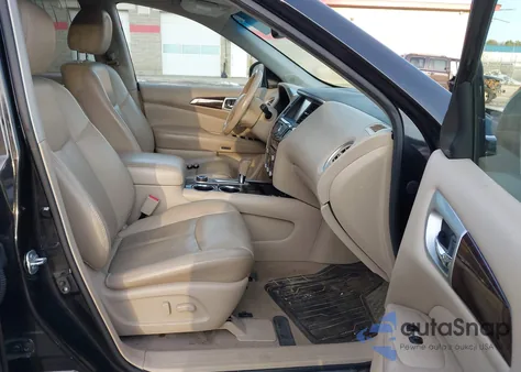 2015 Nissan Pathfinder Sl из США, поврежденный, VIN 5N1AR2MM4FC632599